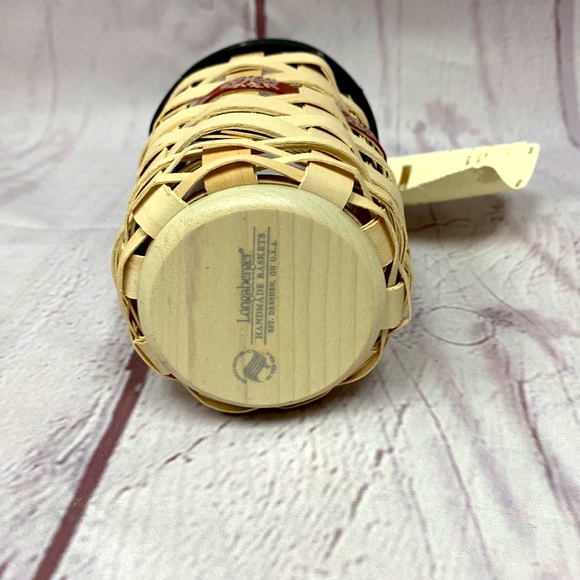 NWT Longaberger Mr Flurry Jr Basket - Picture 6 of 7